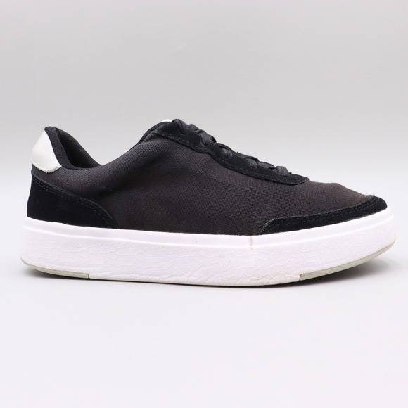 Kizik Shoes - Kizik Prague Black Canvas Suede Hands-Free Slip On Sneakers Womens 7 Mens 5.5 US